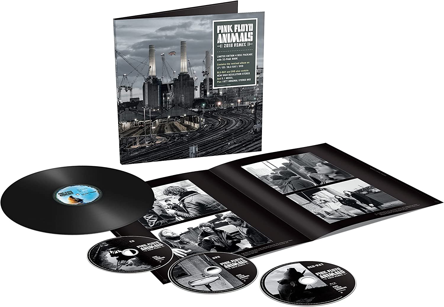 Animals 2018 Remix Limited 1LP/CD/DVD/Blu-Ray Box Set | What Records