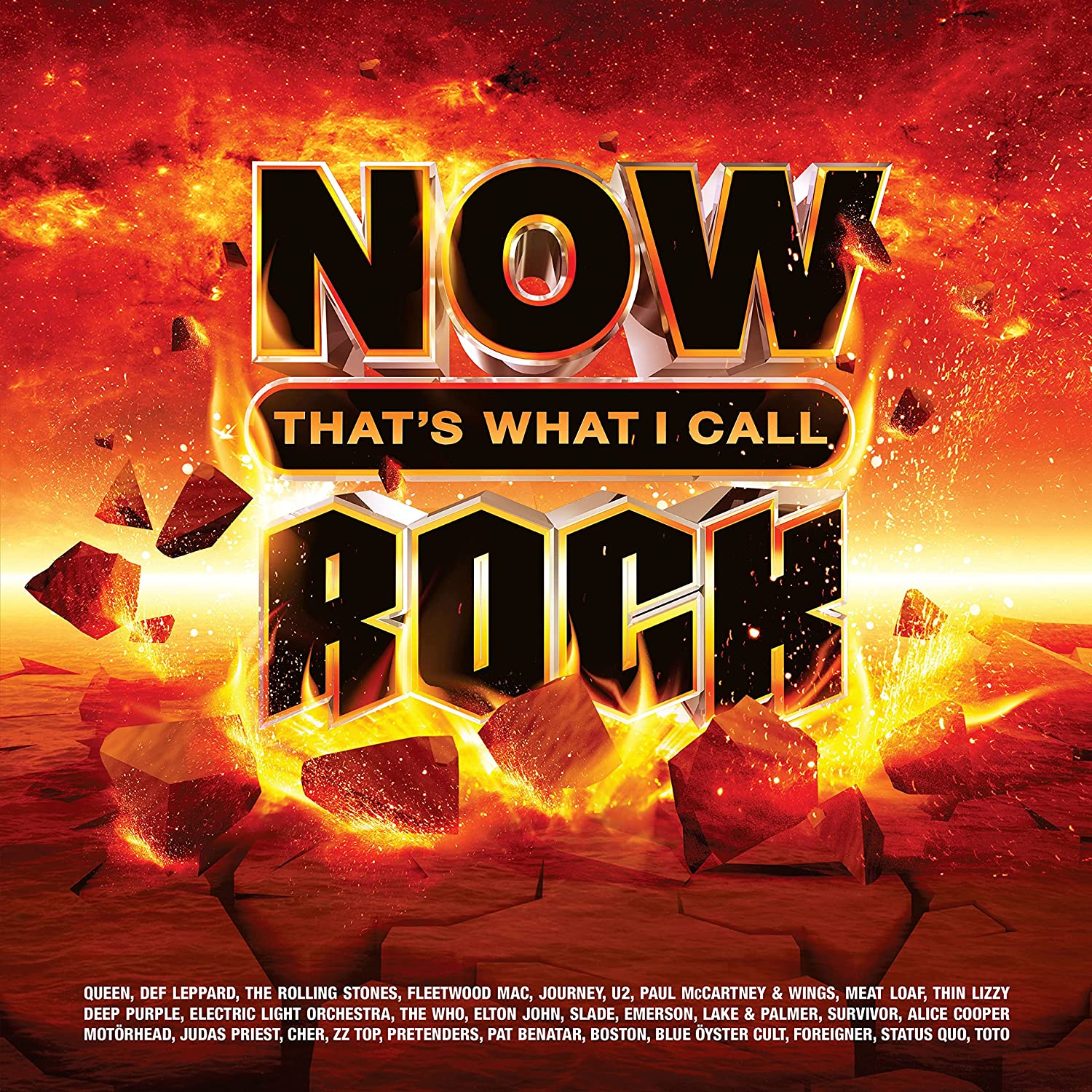 NOW That s What I Call Rock Limited Vinyl 3LP Set What Records