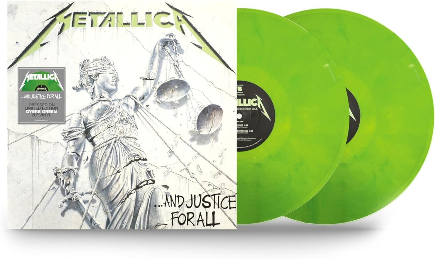 Metallica Limited Coloured 180gram Vinyl 2LP Set