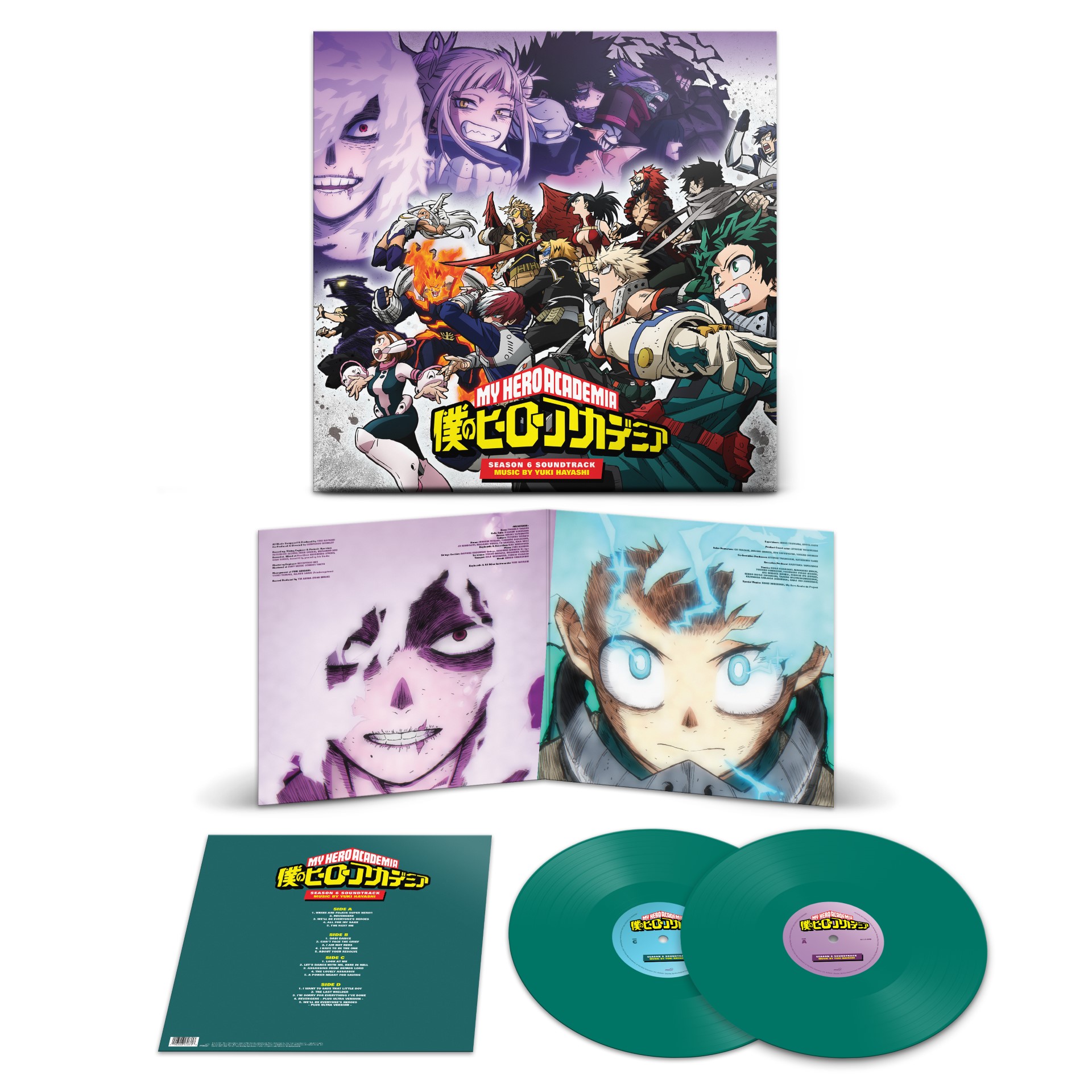 YUKI HAYASHI - MY HERO ACADEMIA SEASON 5 O.S.T. (Colored Vinyl